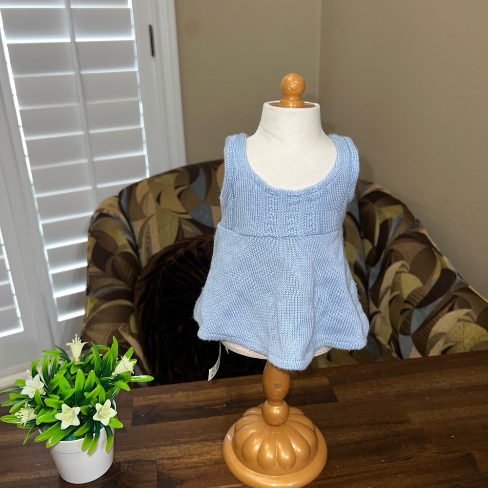 American Girl Bitty Baby Doll Mix & Match Outfit - Knit Hat & Dress Only 2011 - Picture 2 of 3